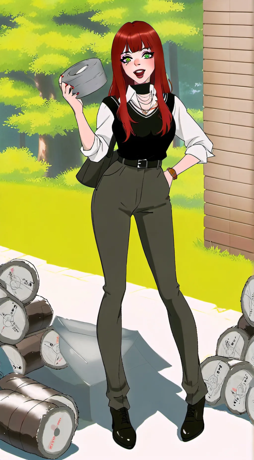 ai character: Ruby background