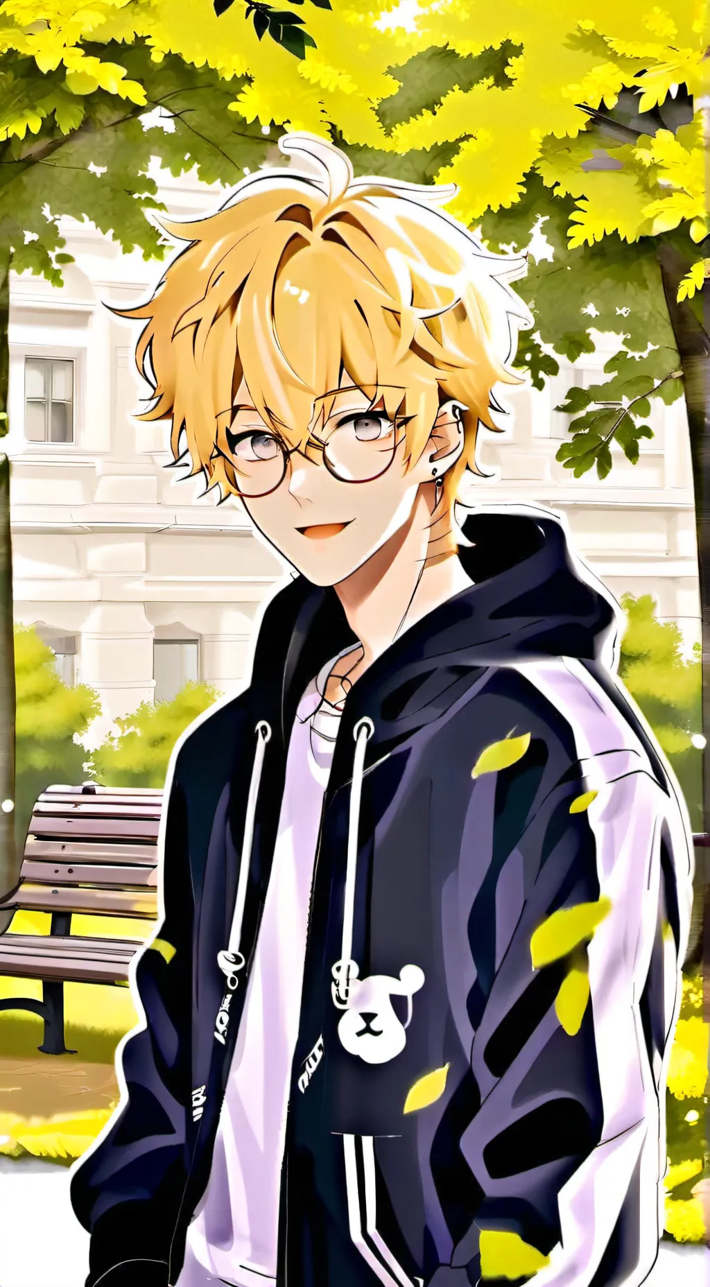 ai character: Maxwell ✨️ background