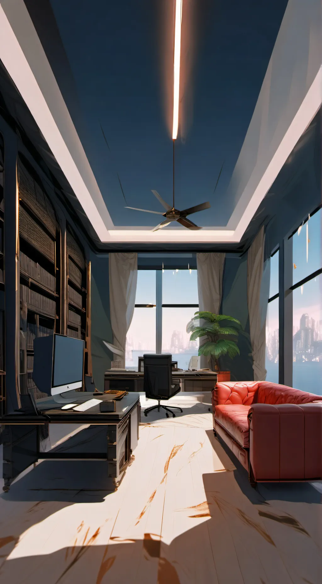 ai character: President  background