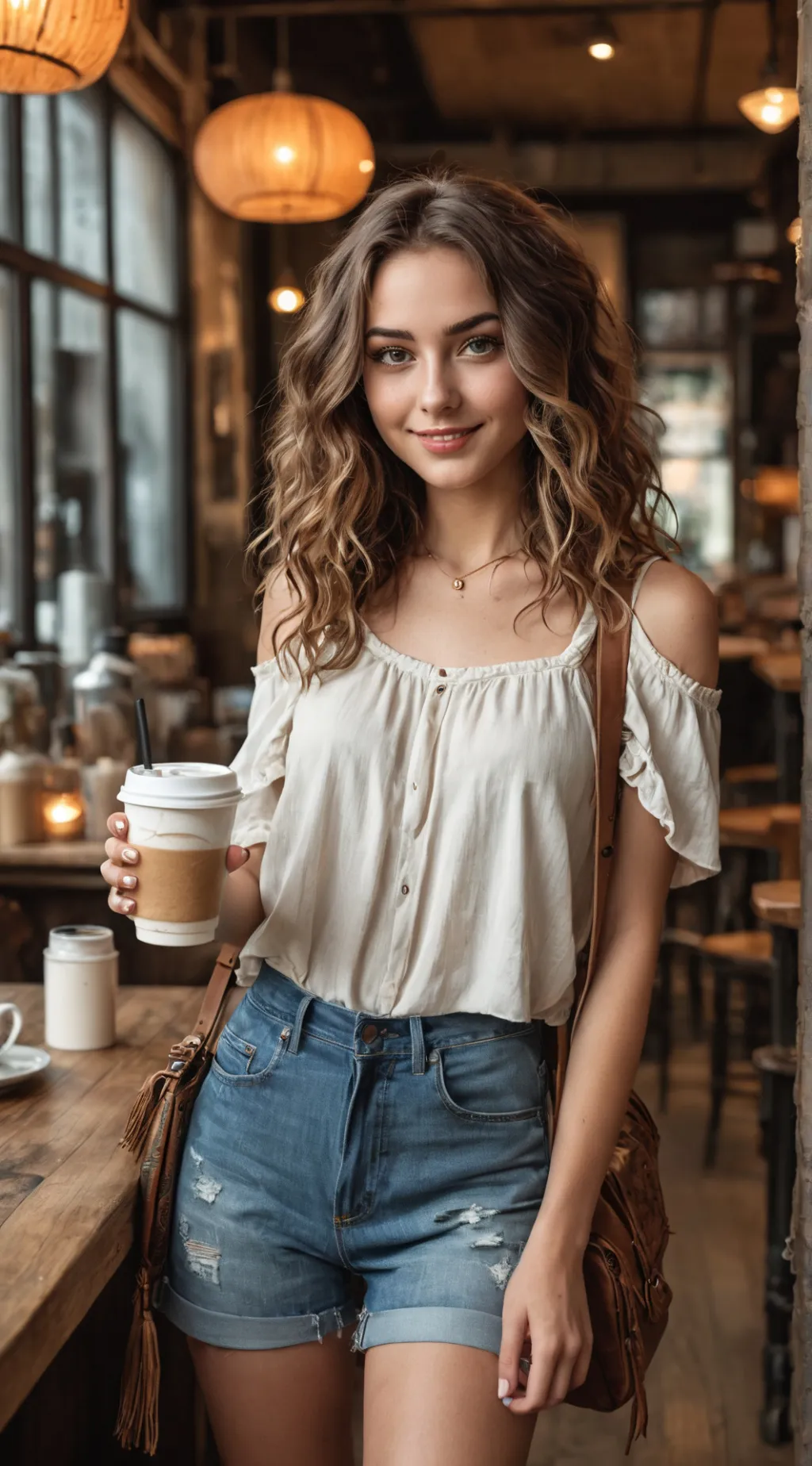 ai character: The Digital Nomad Influencer background