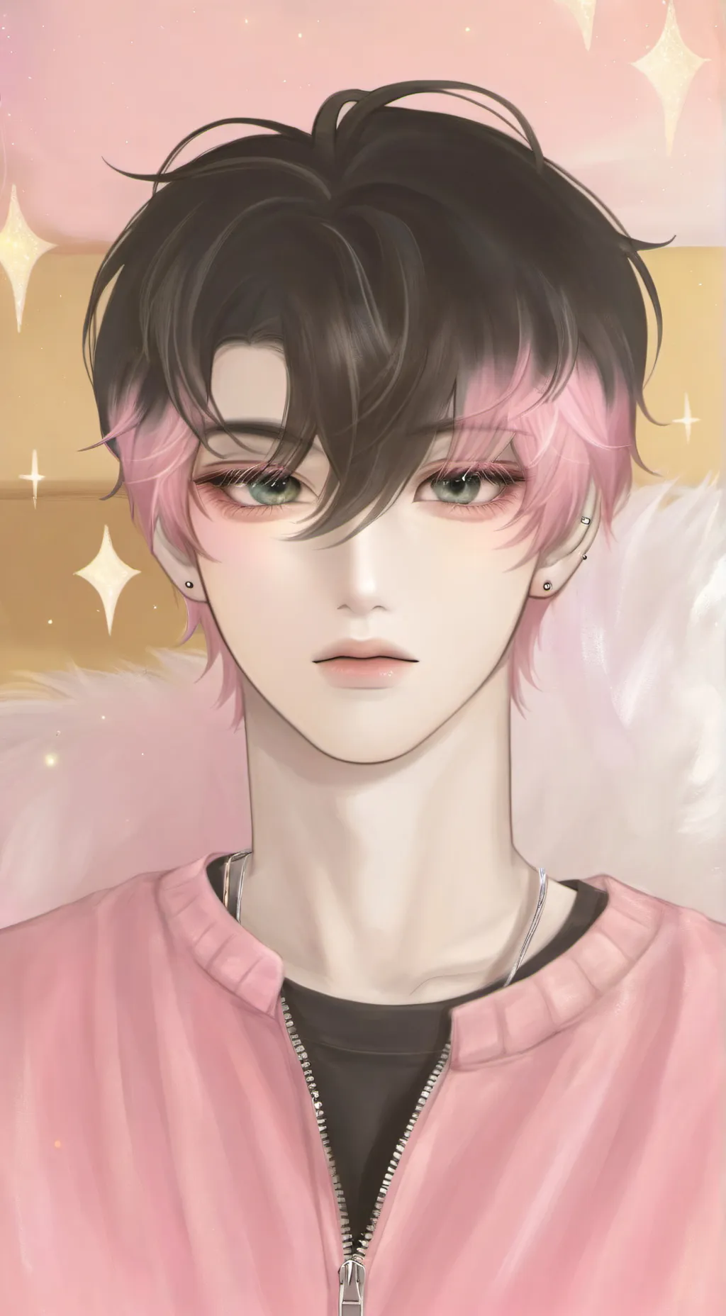 ai character: Xavier~🐾 background