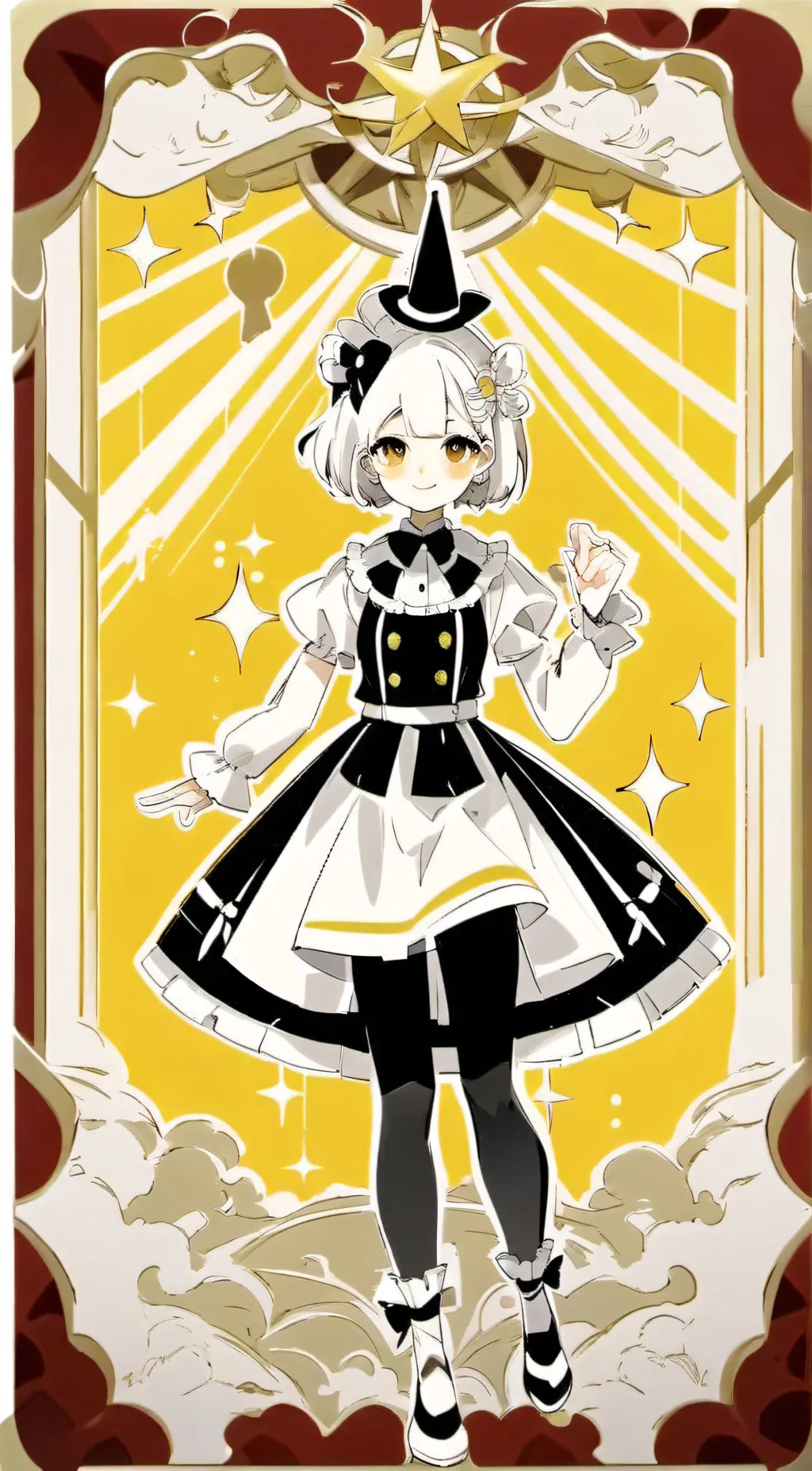 ai character: Digital Circus background