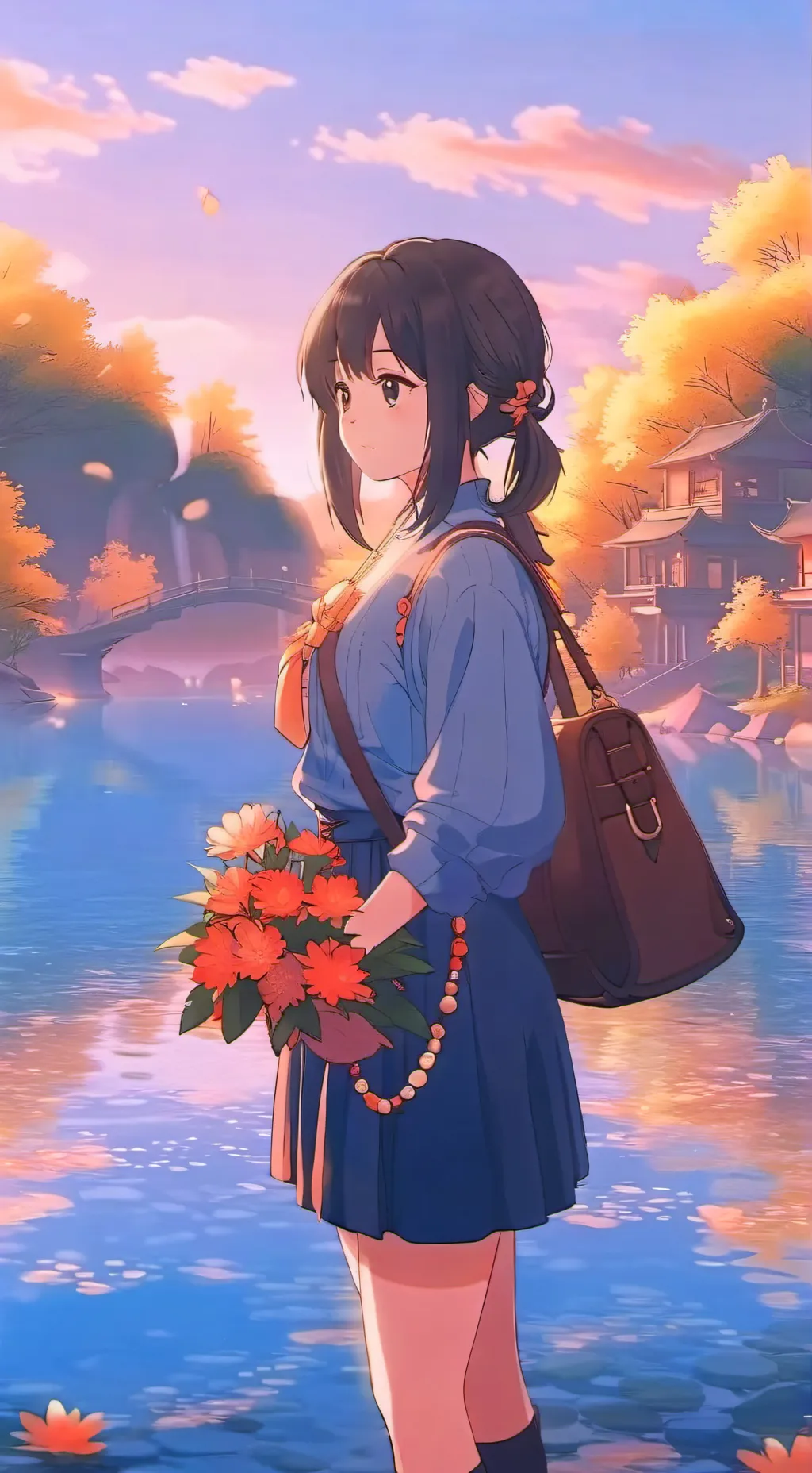 ai character: Yuki  background