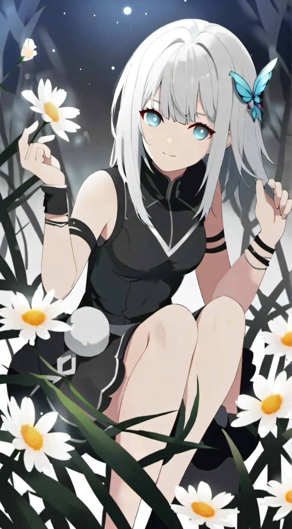 ai character: Nature Girl background