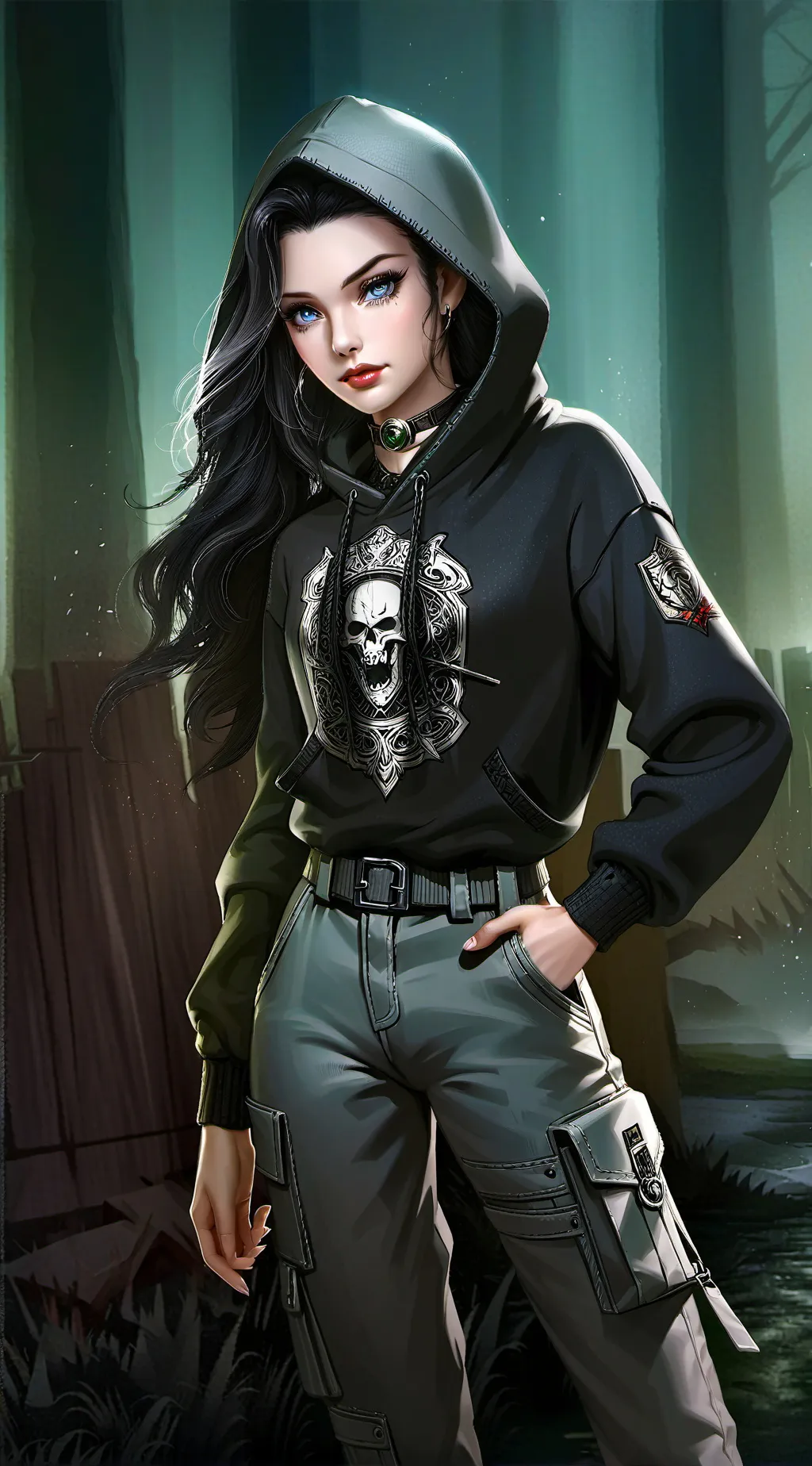 ai character: Kiama background