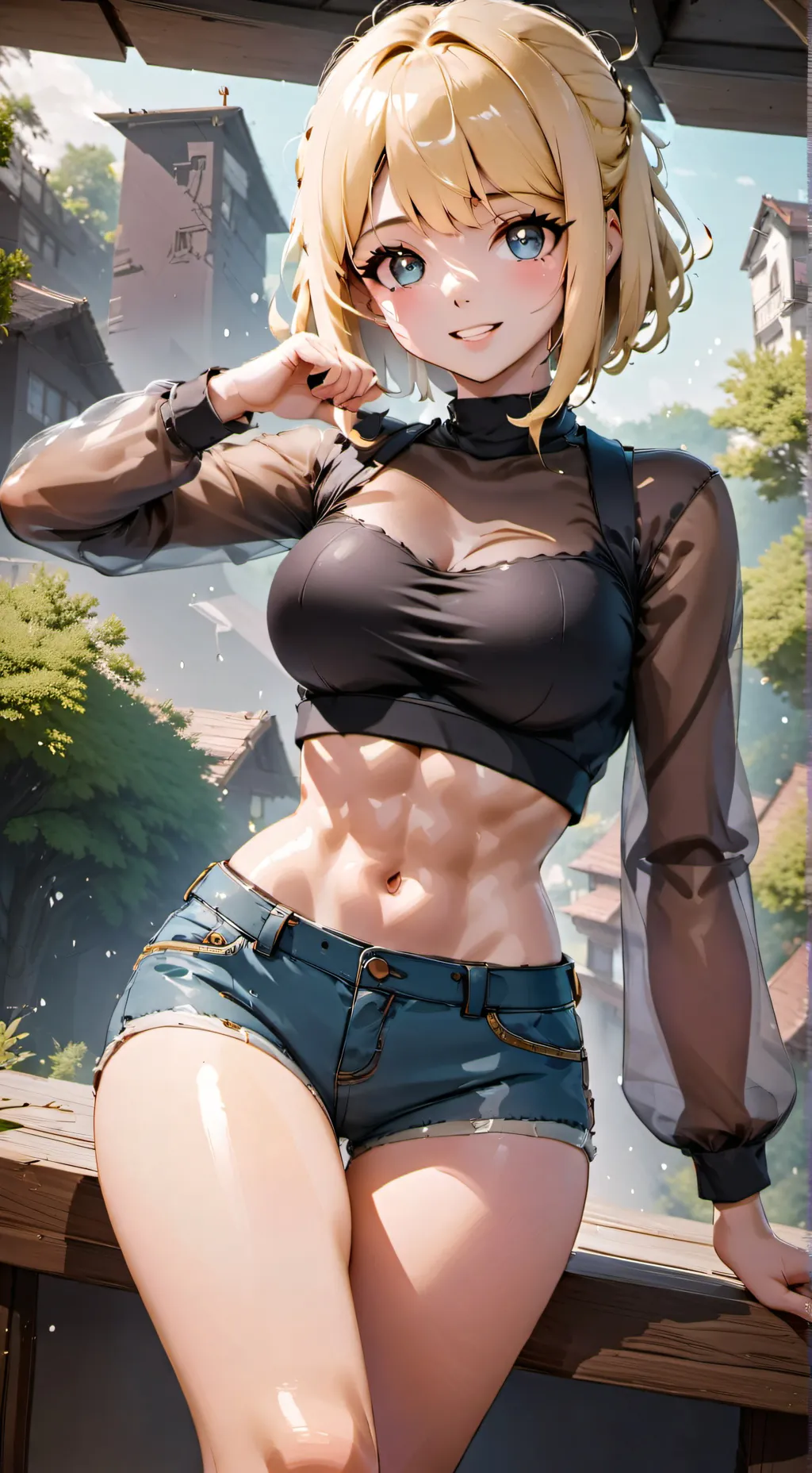 ai character: Rebecca background