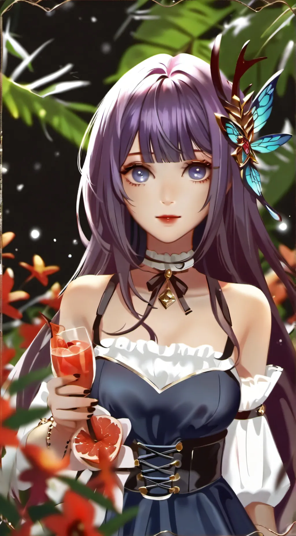 ai character: Angela  background