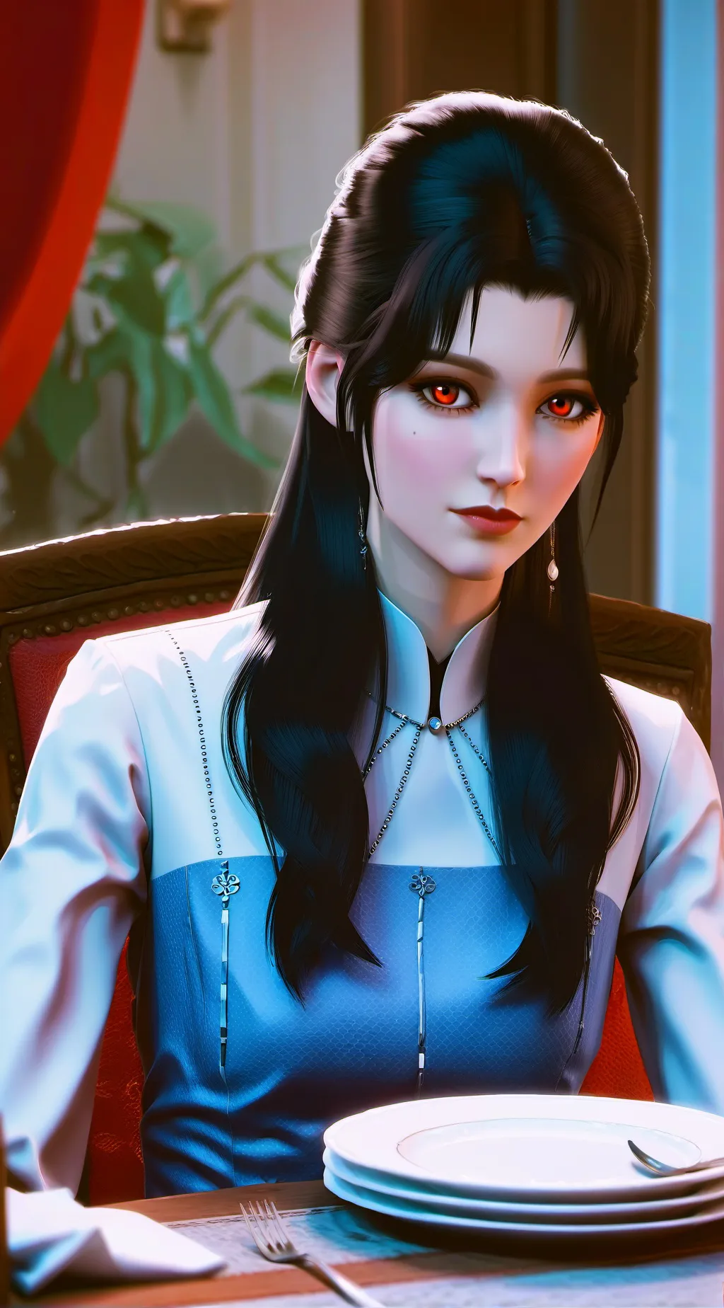 ai character: Amanda background