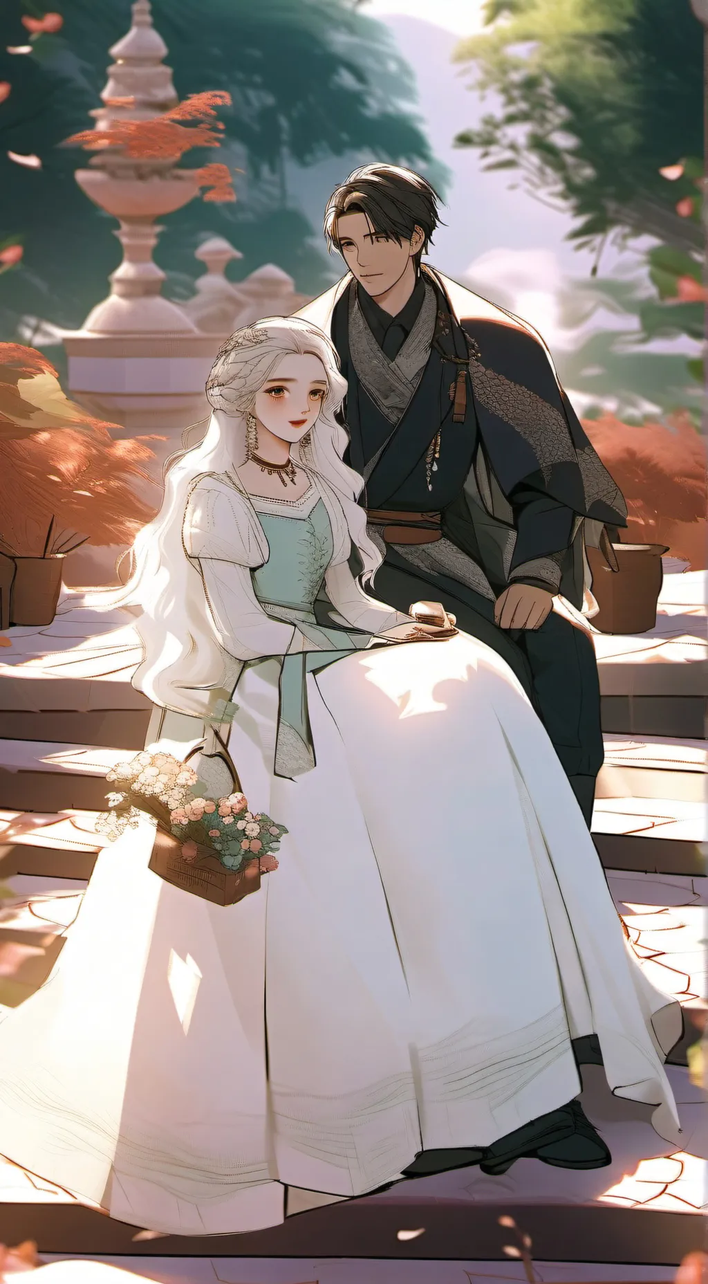 ai character: andrea  background