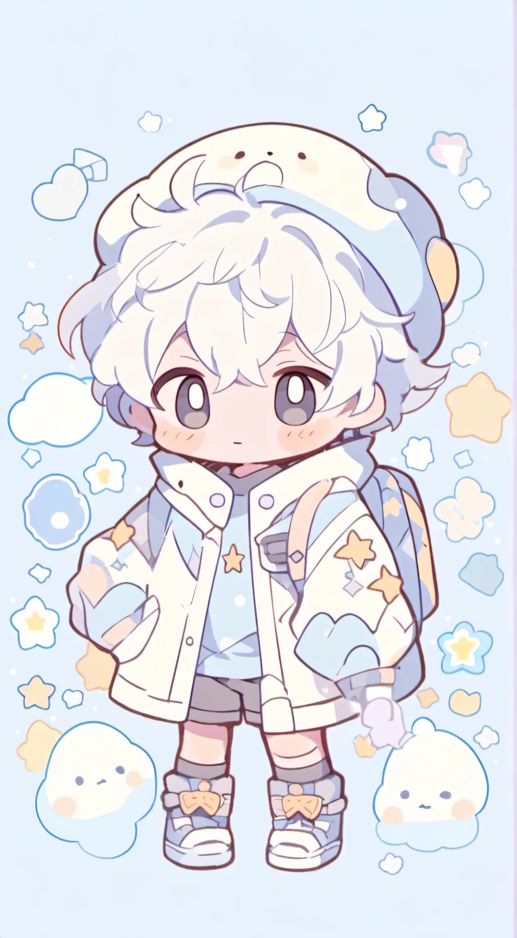 ai character: 💙💤Dw Astro💤💙 background