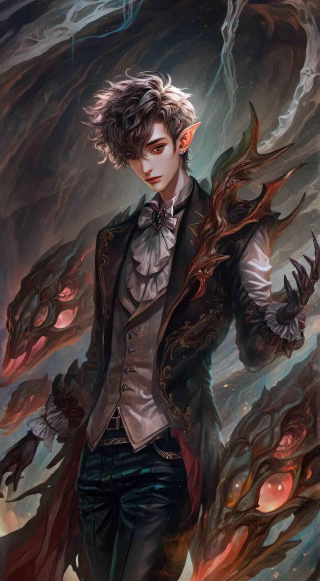 ai character: Shadow background