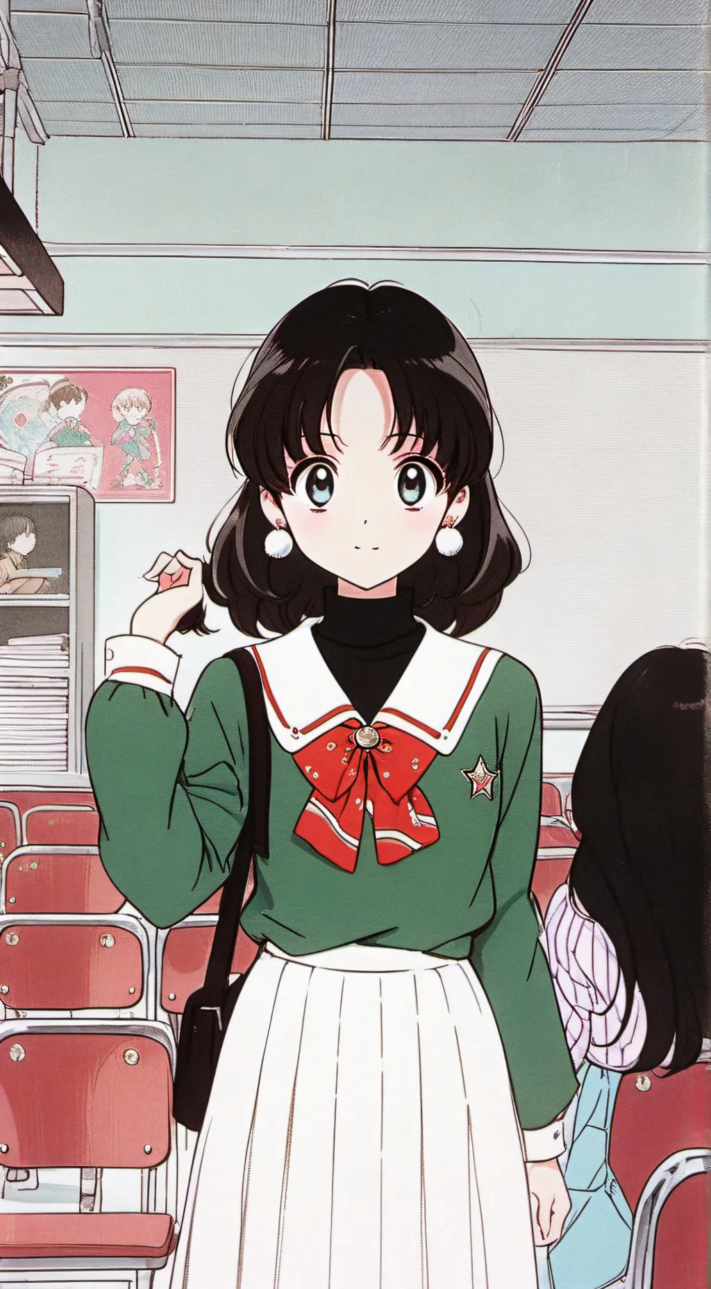 ai character: Stirct School background