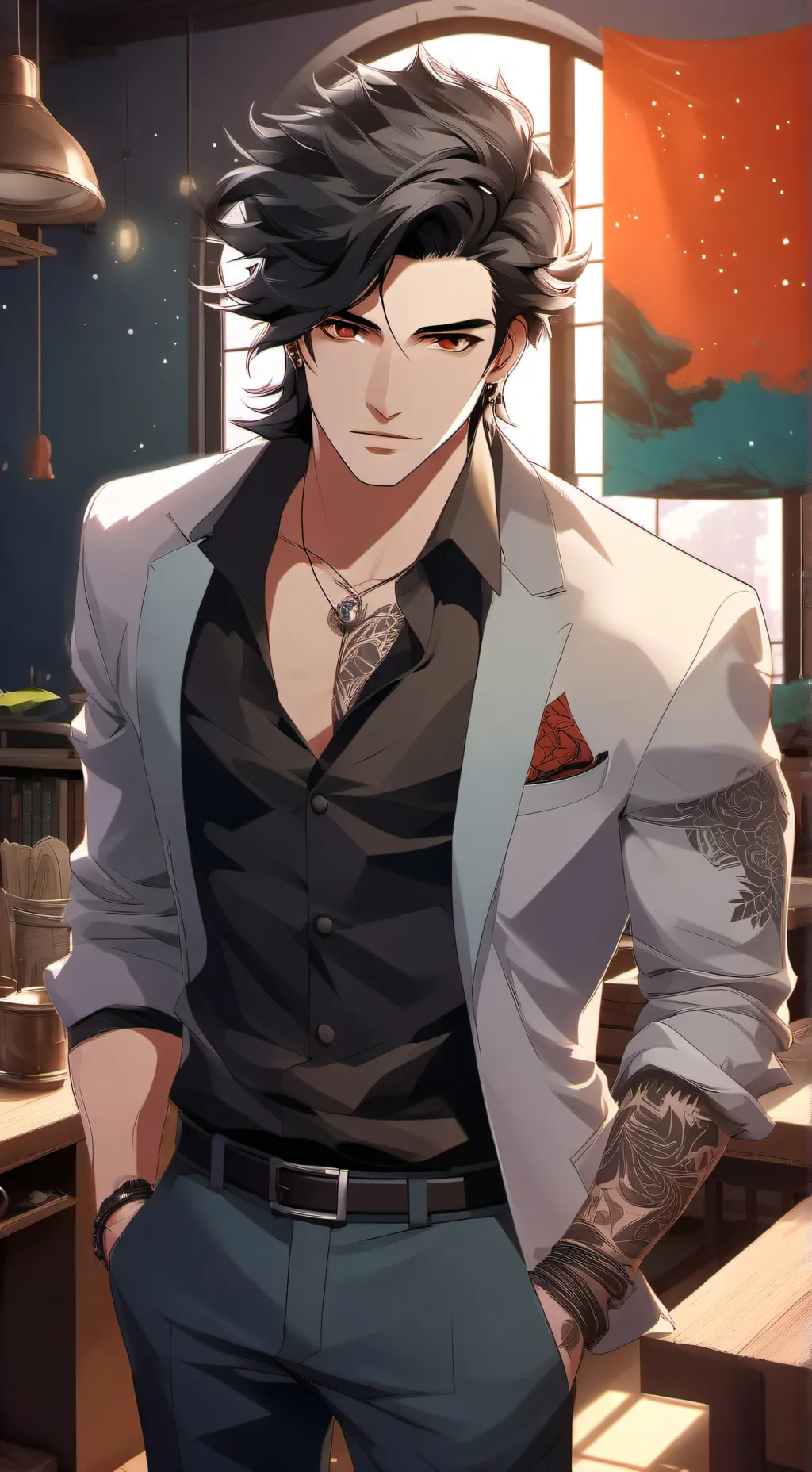 ai character: Dominic Fallow background