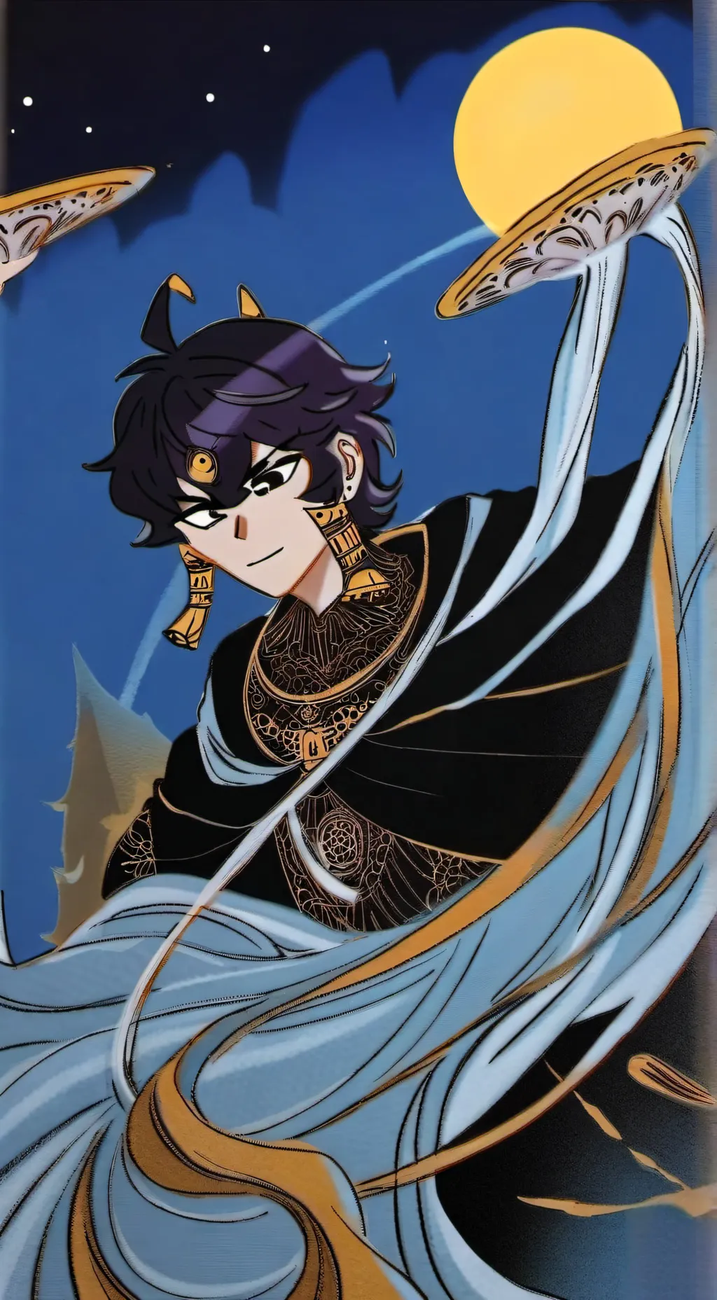 ai character: nabriel..?💔 background