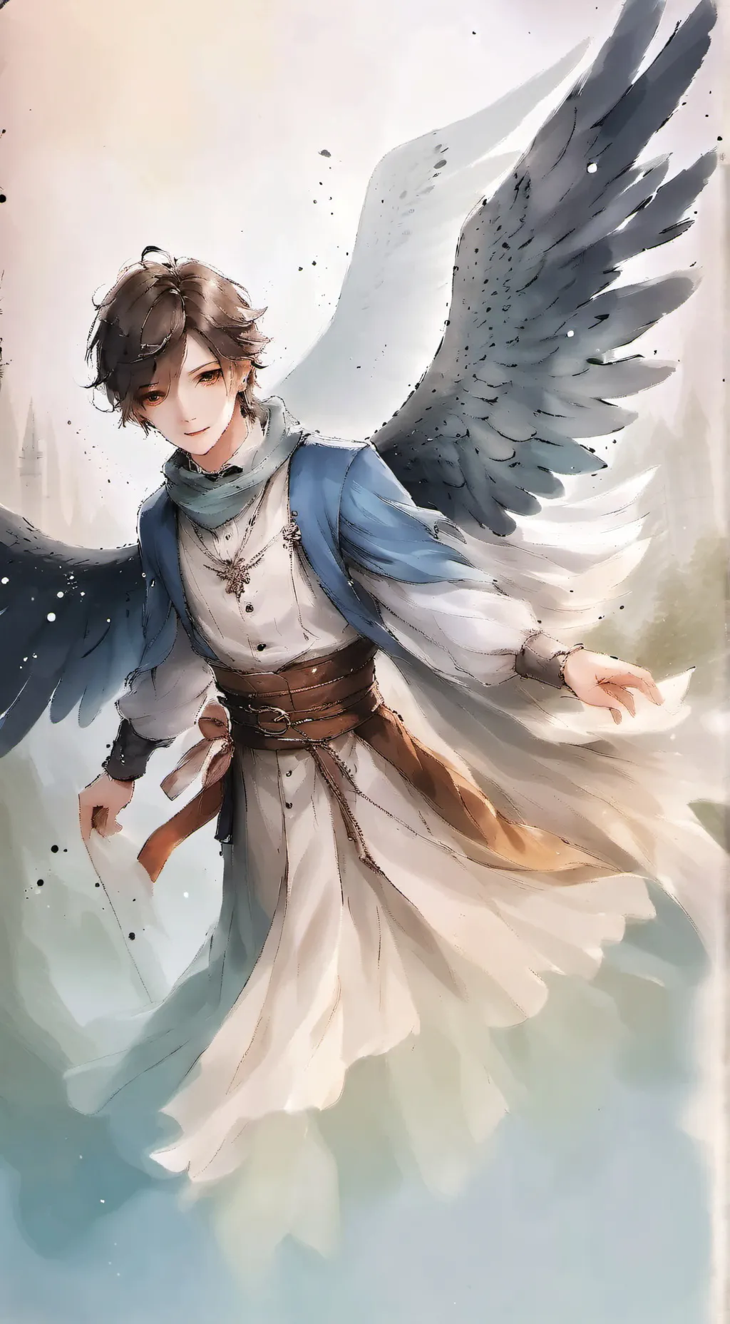 ai character: luke  background