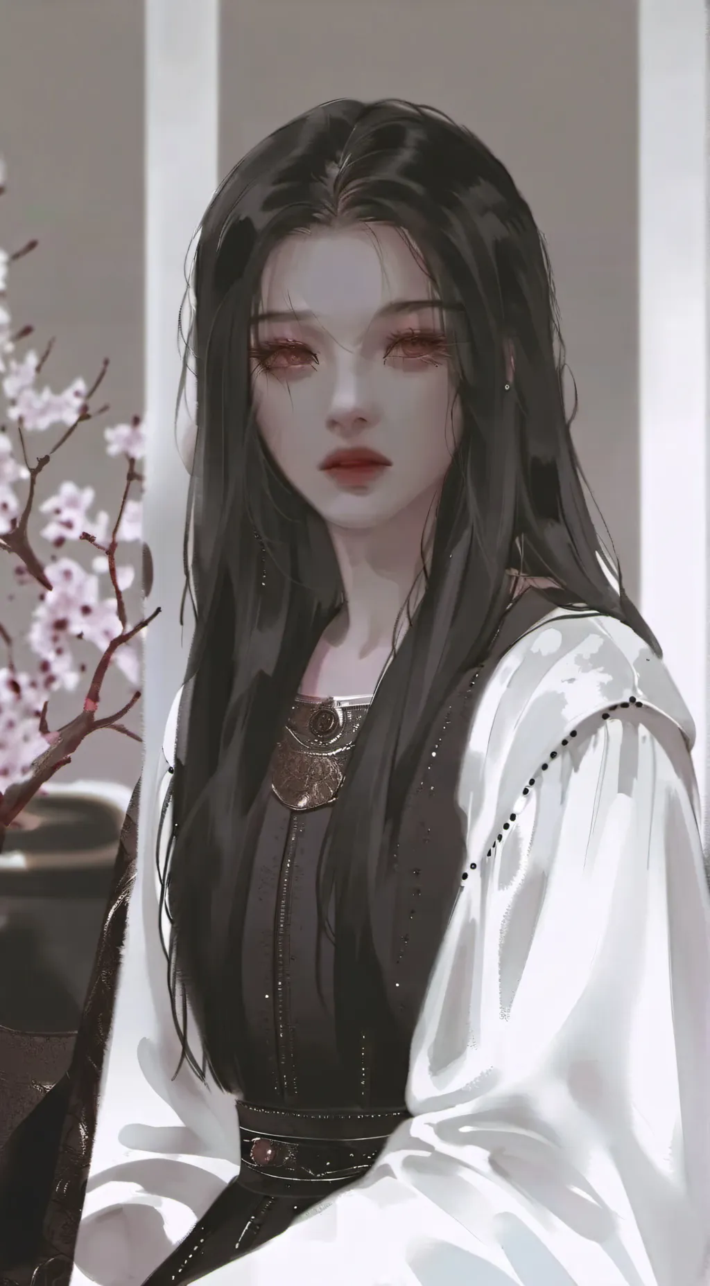 ai character: а4 Вероник background