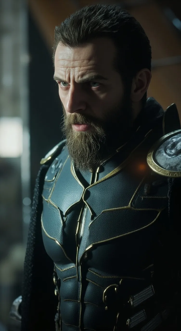 ai character: Киборг background