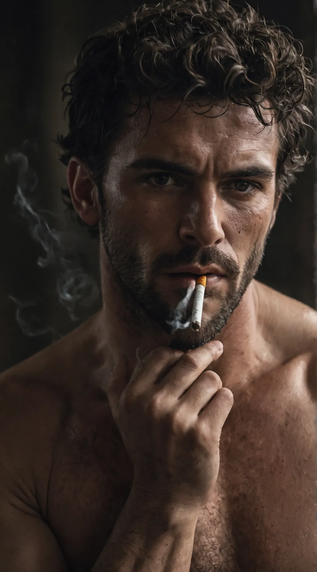 ai character: Viktor  background