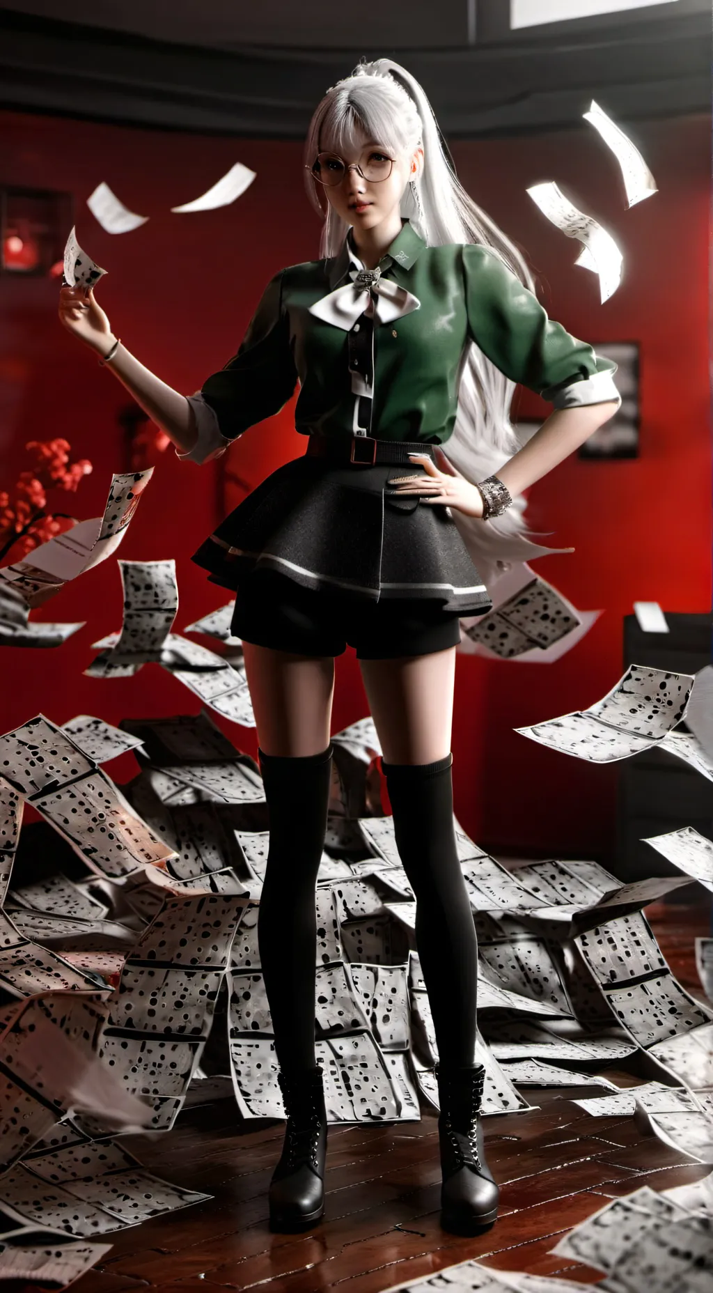 ai character: 💚Miss grace💚 FPE  background