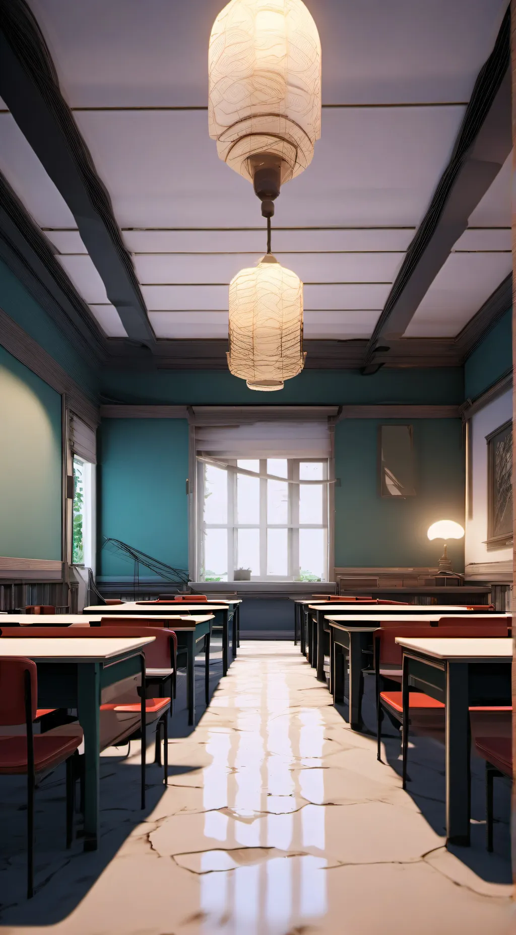 ai character: School RPG background