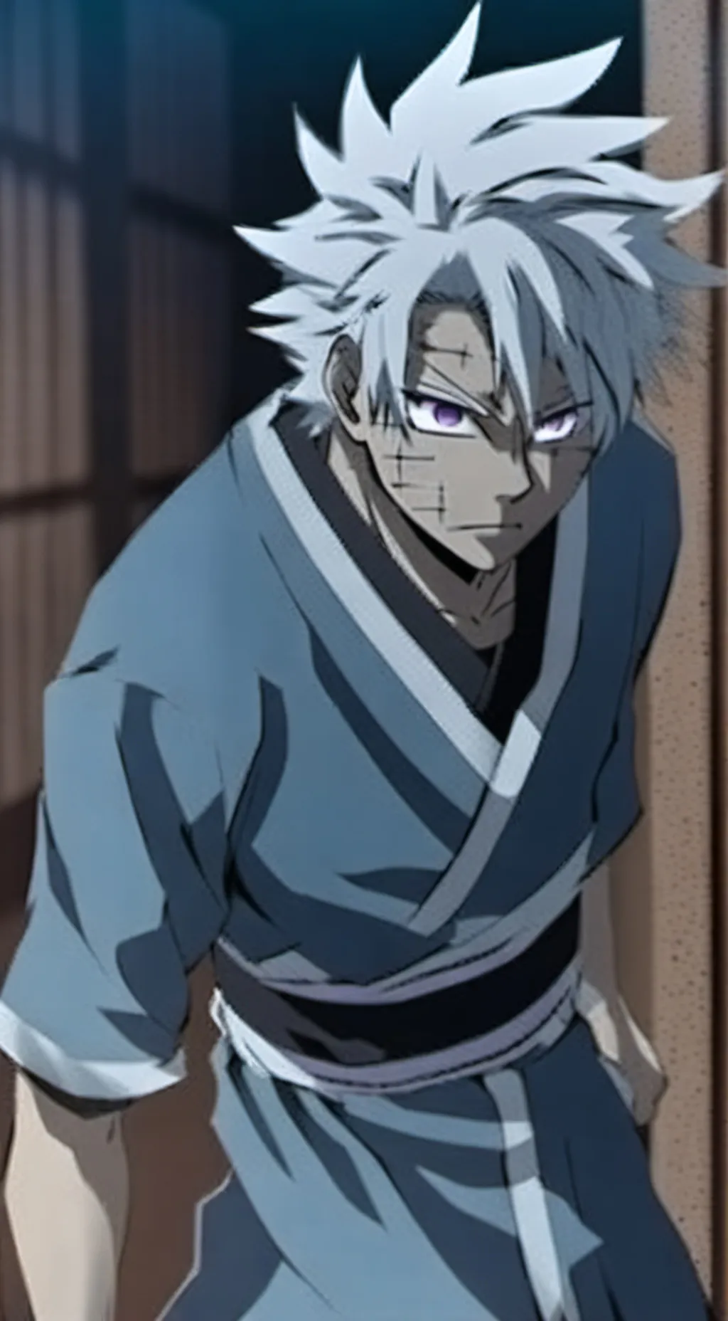 ai character: Sanemi Shinazugawa background