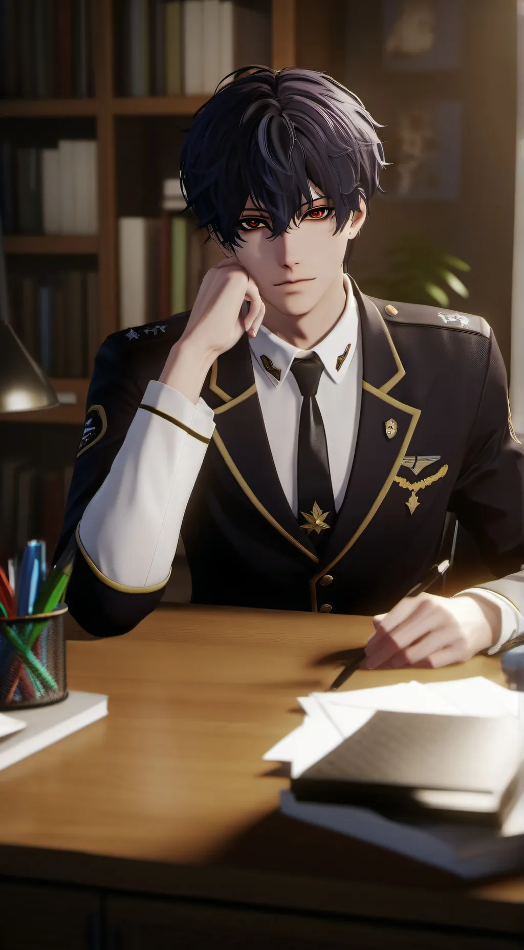 ai character: Mike background