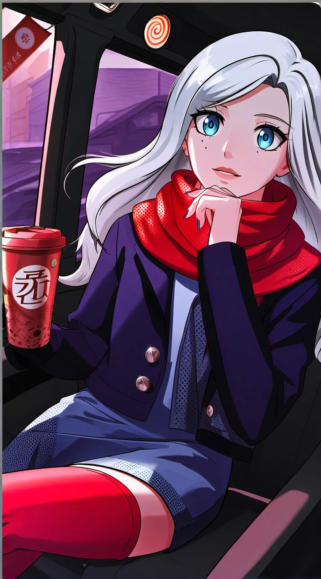 ai character: melody aguirrez  background