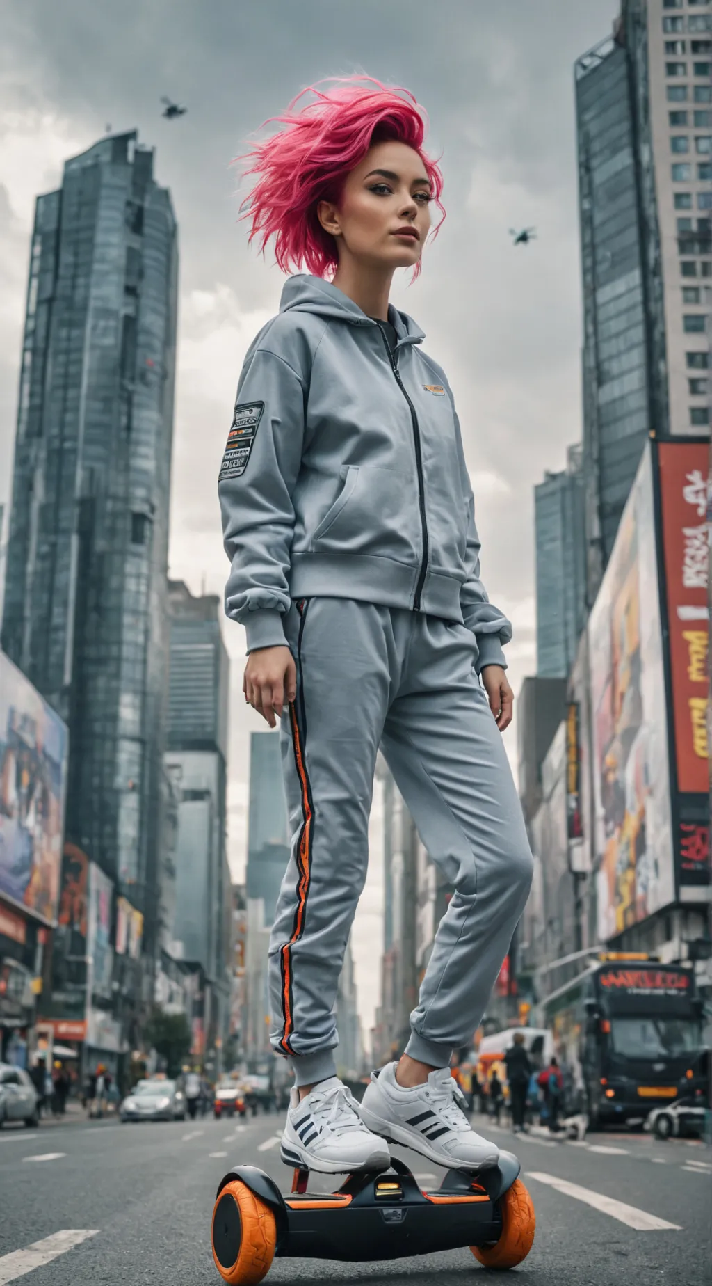 ai character: Aria background