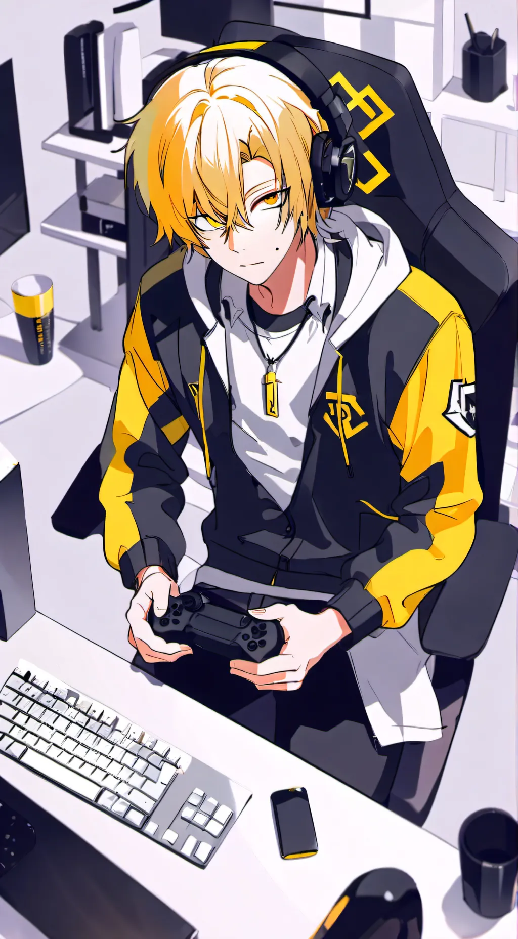 ai character: Leo background