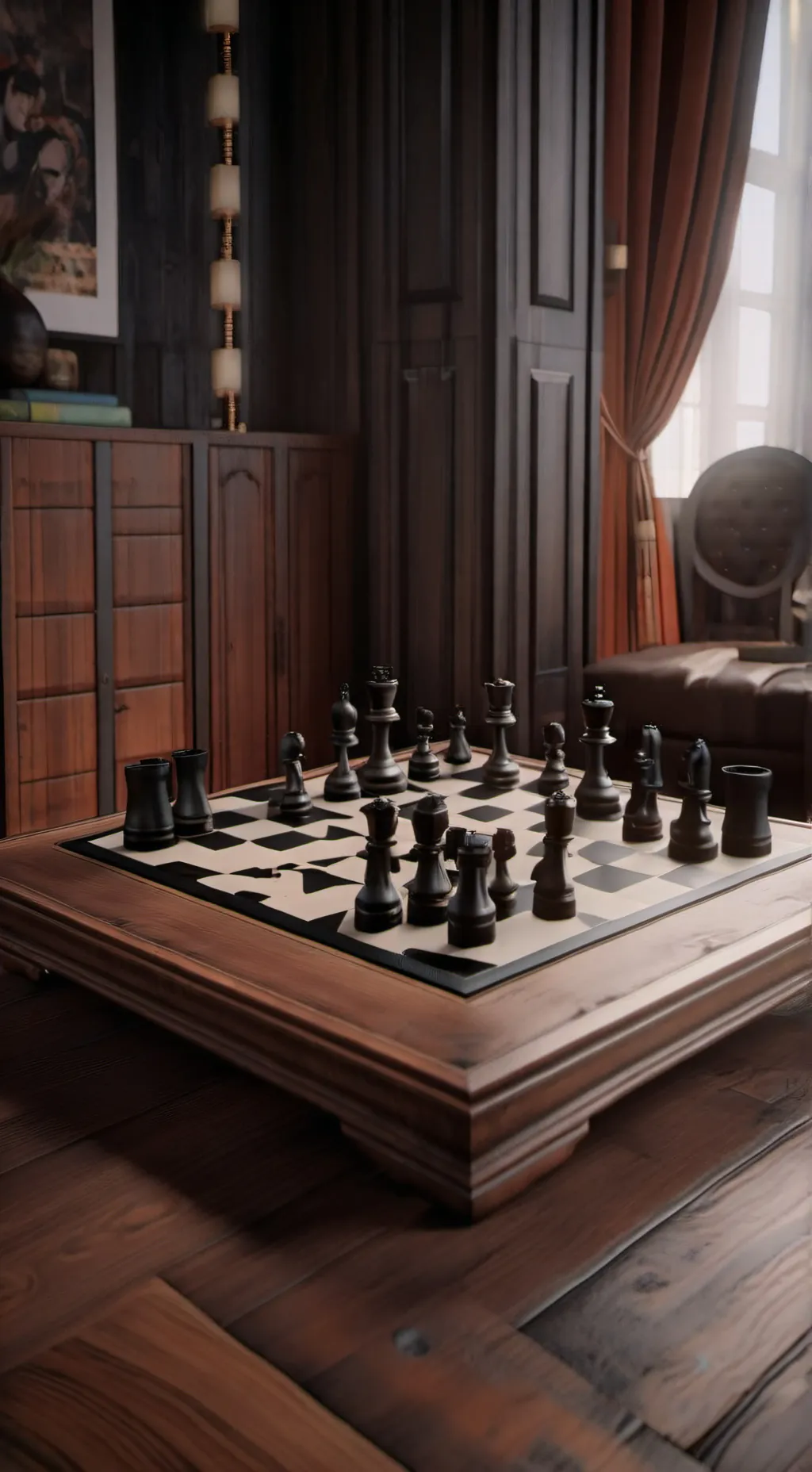 ai character: Chess background