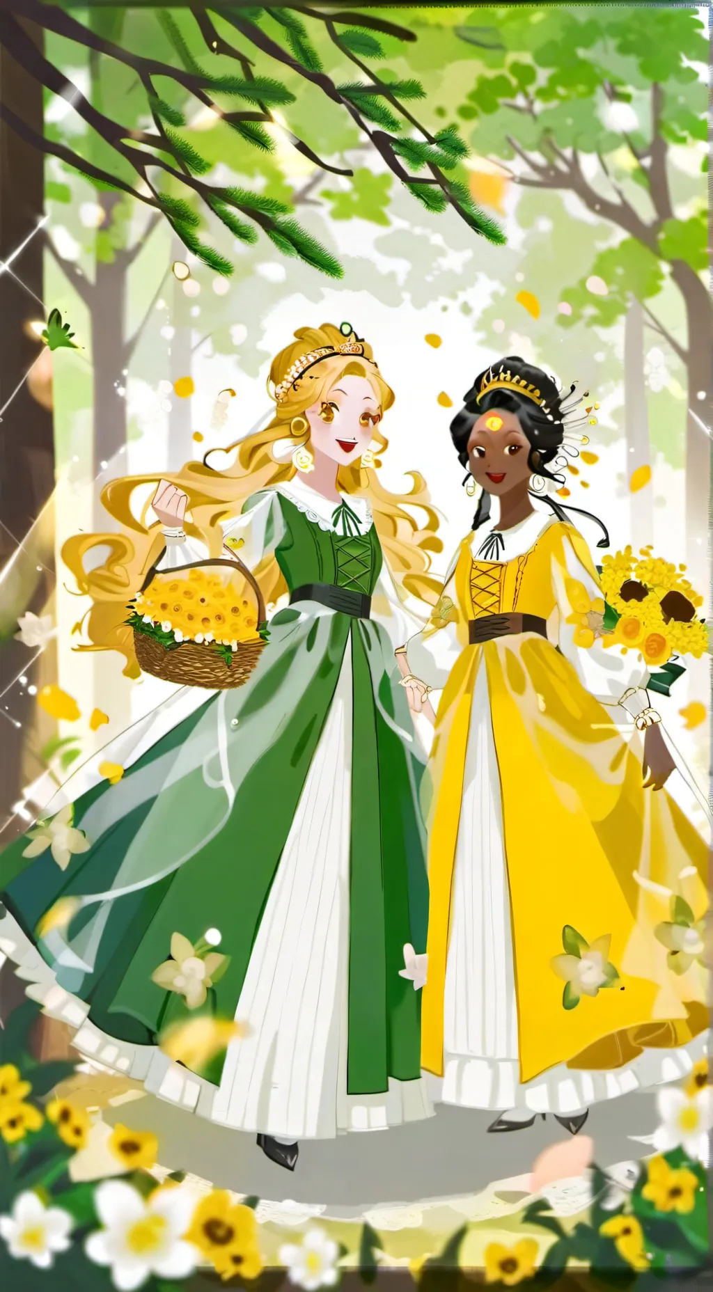 ai character: Dw Loves you background