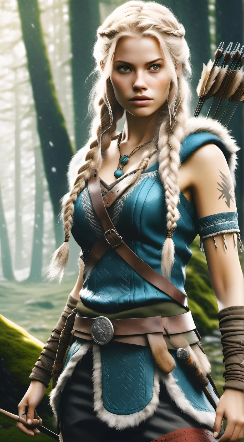 ai character: Elsa background