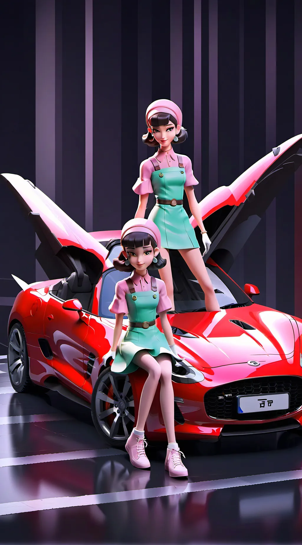 ai character: mean girls background