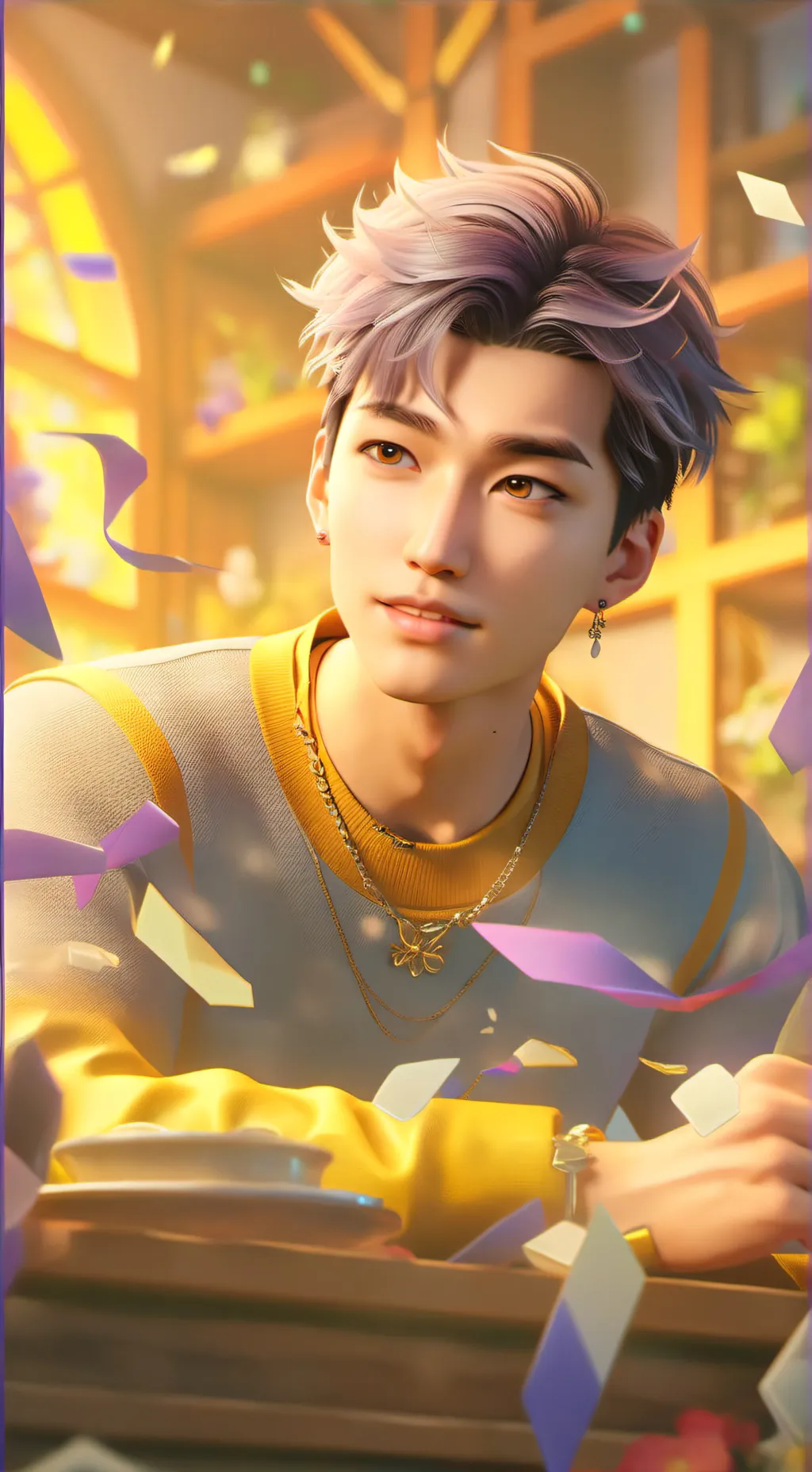 ai character: Rm background