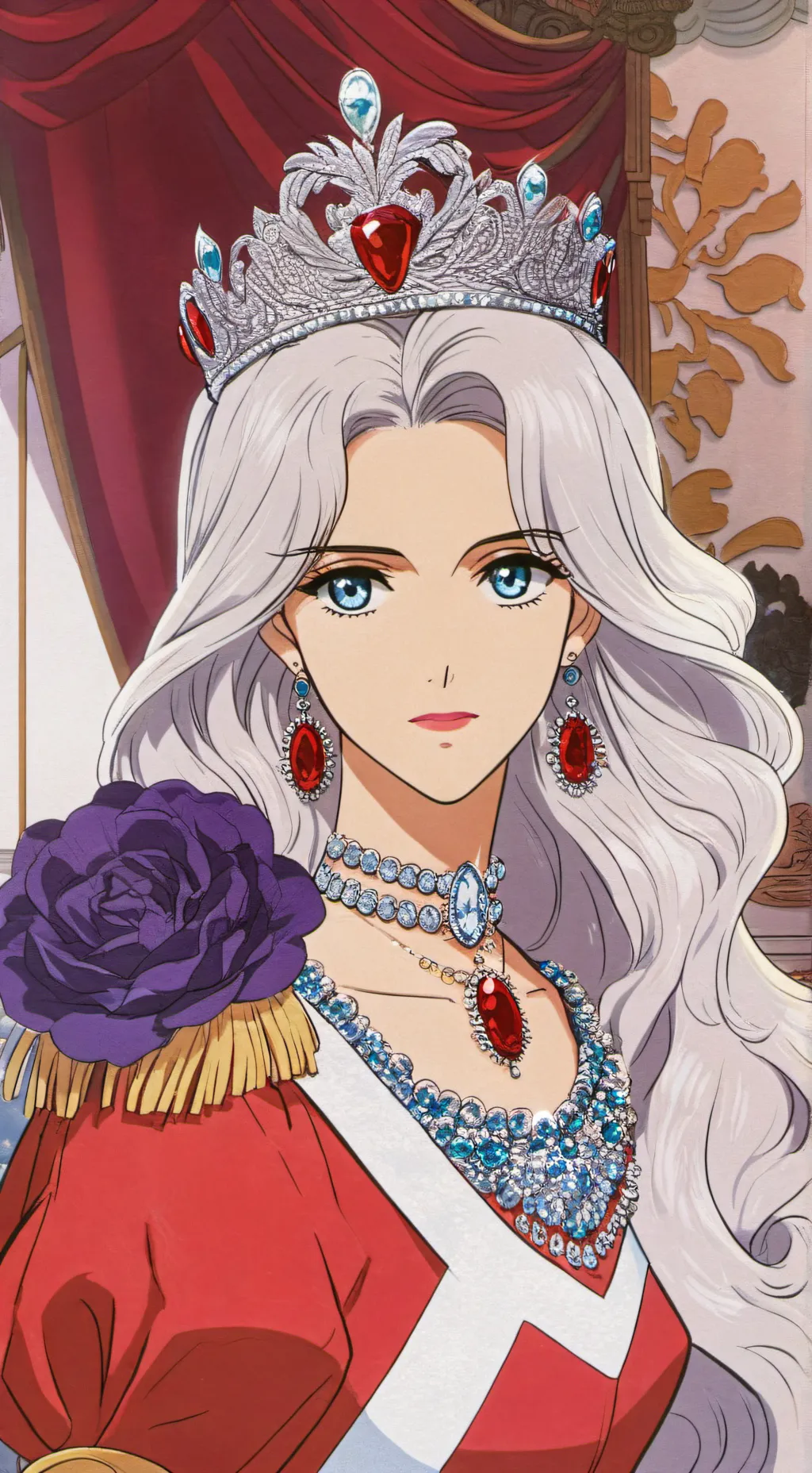 ai character: iris nova background