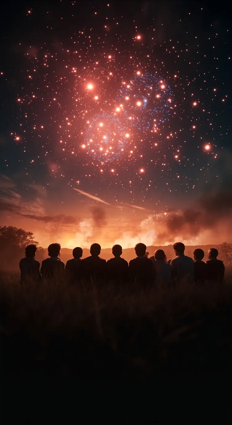 ai character: SKZ 4th of July!! background