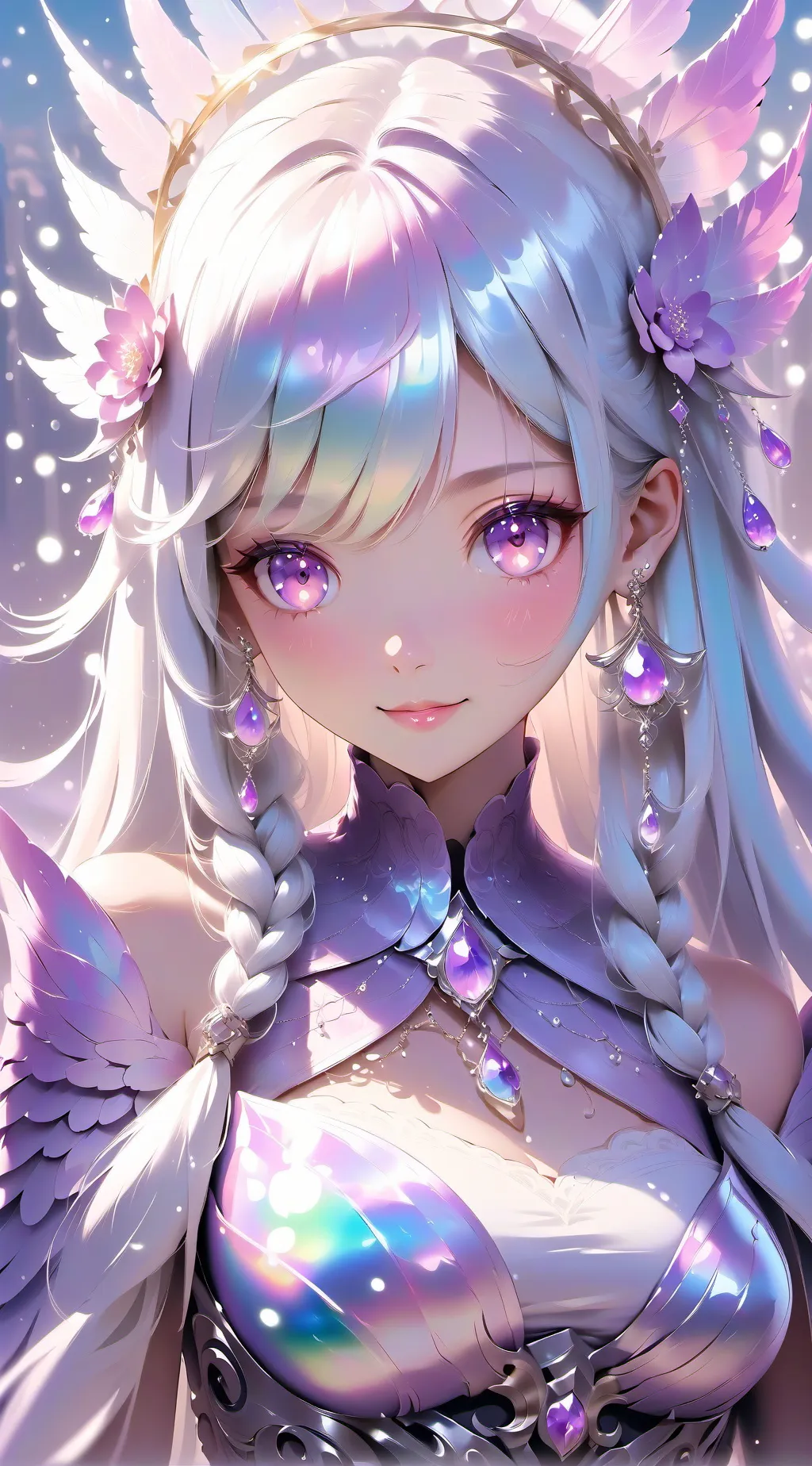 ai character: Luna background