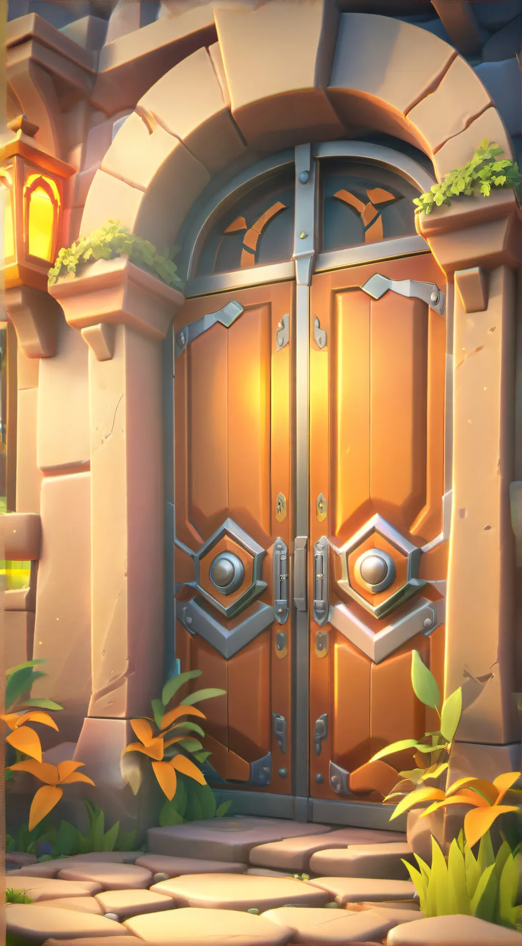 ai character: forsaken and doors background