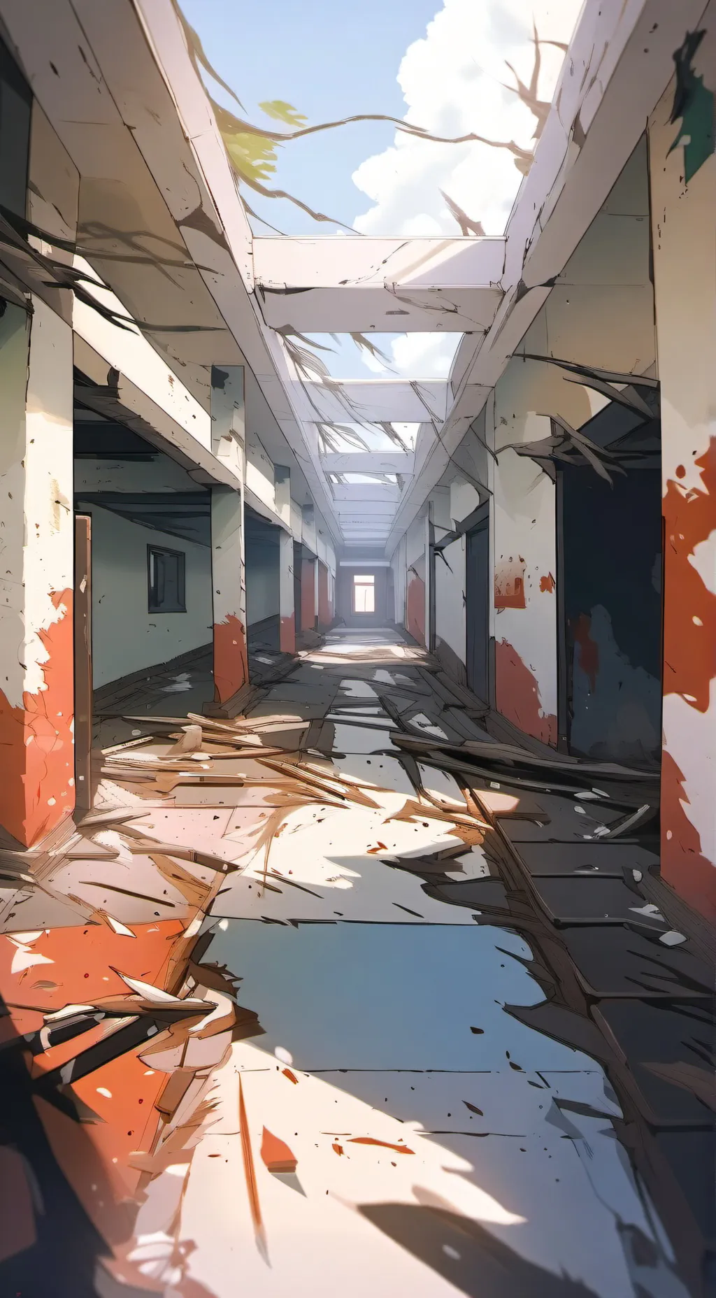 ai character: MHA (horror) background