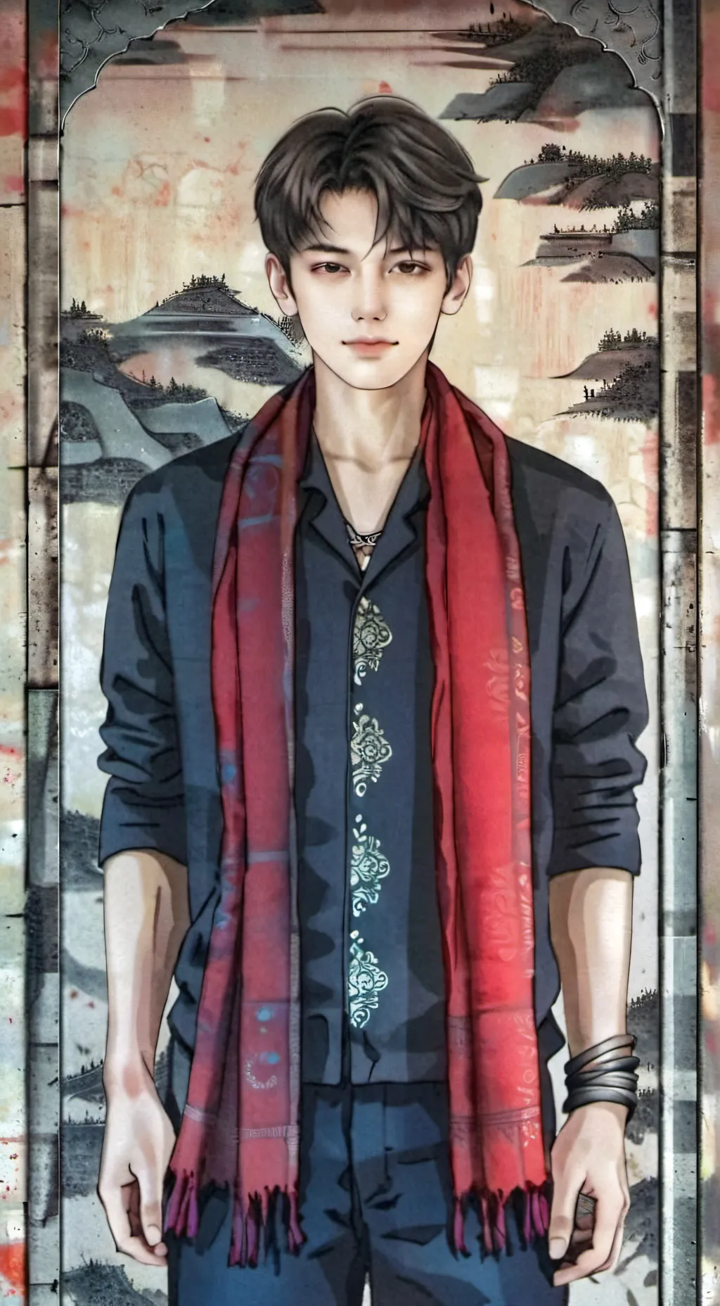 ai character: mha boys background