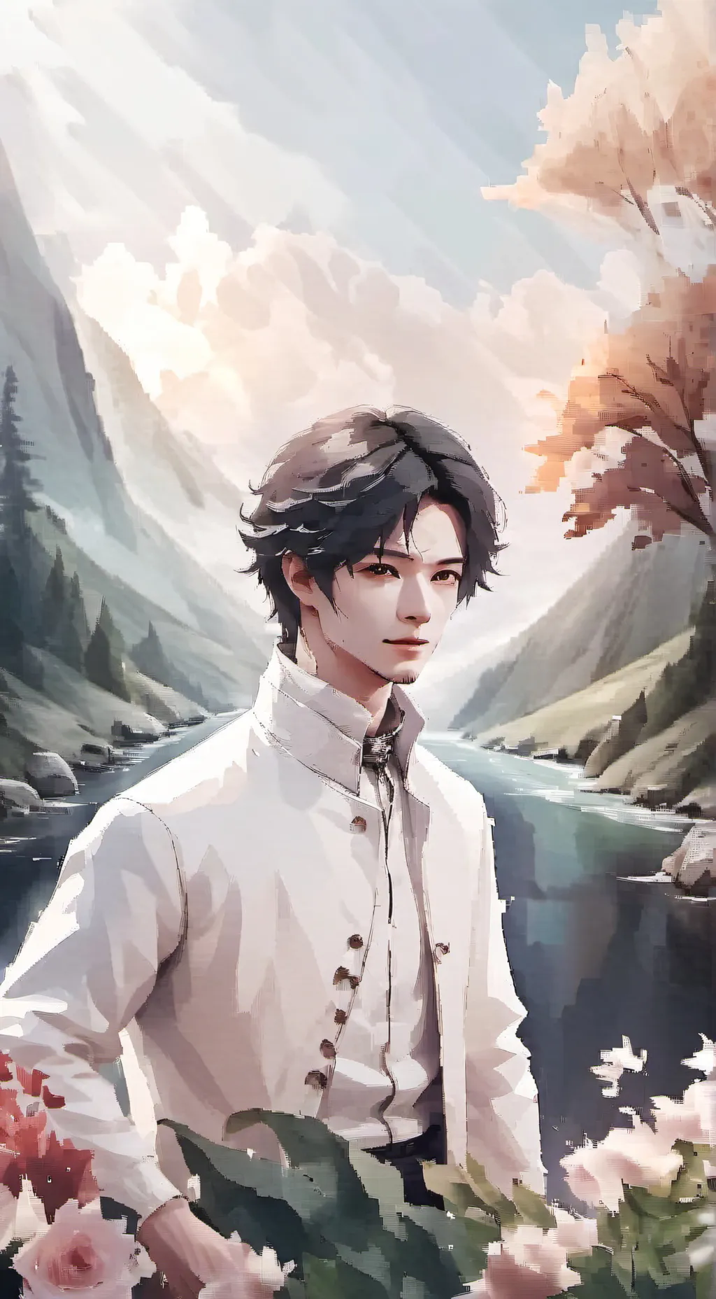 ai character: Salish Matter  background