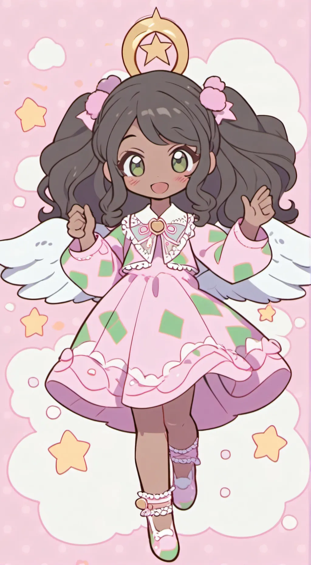 ai character: Angel in ur house! background