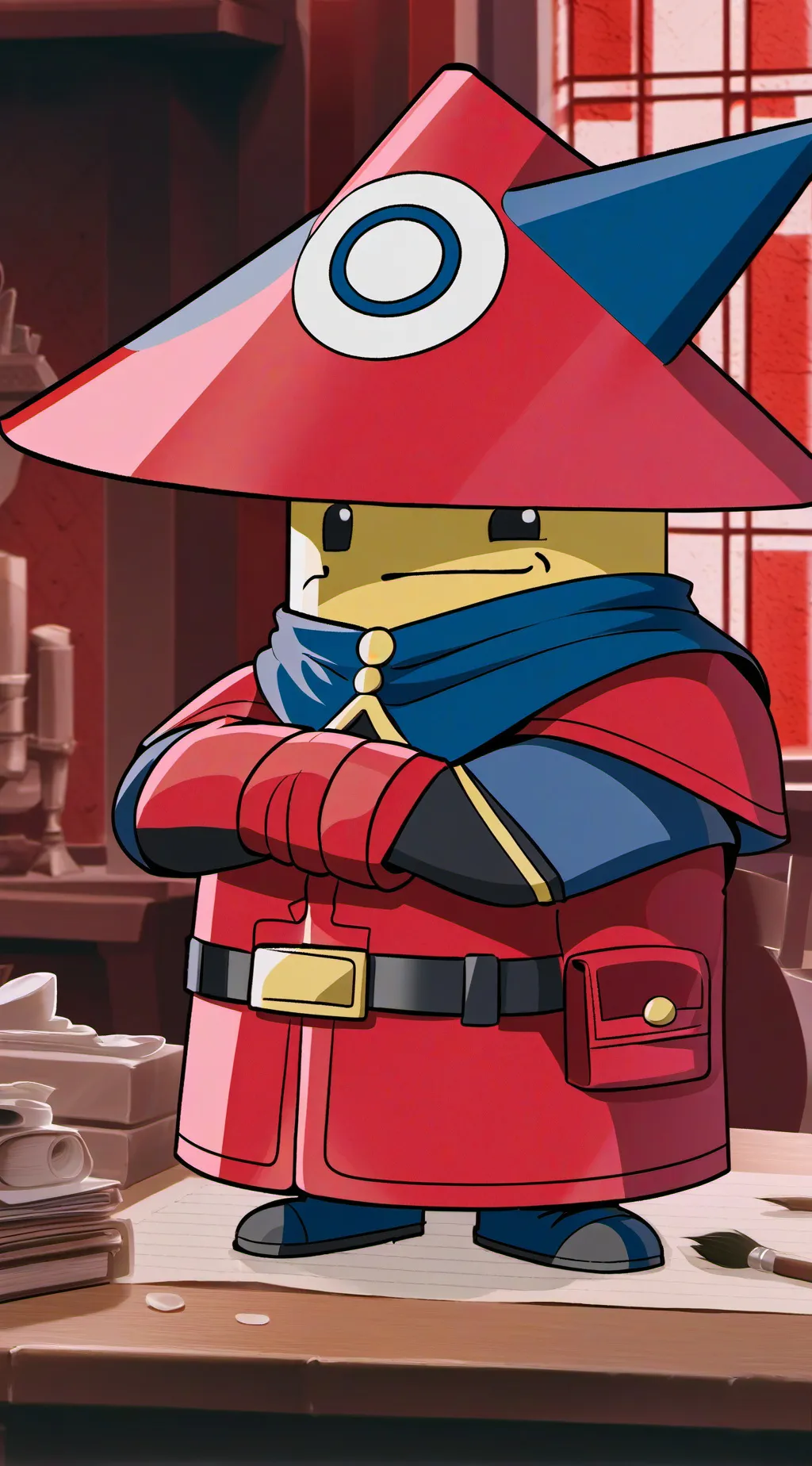 ai character: Guard background