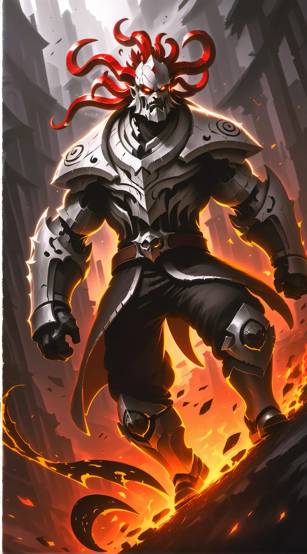 ai character: forsaken hates you background