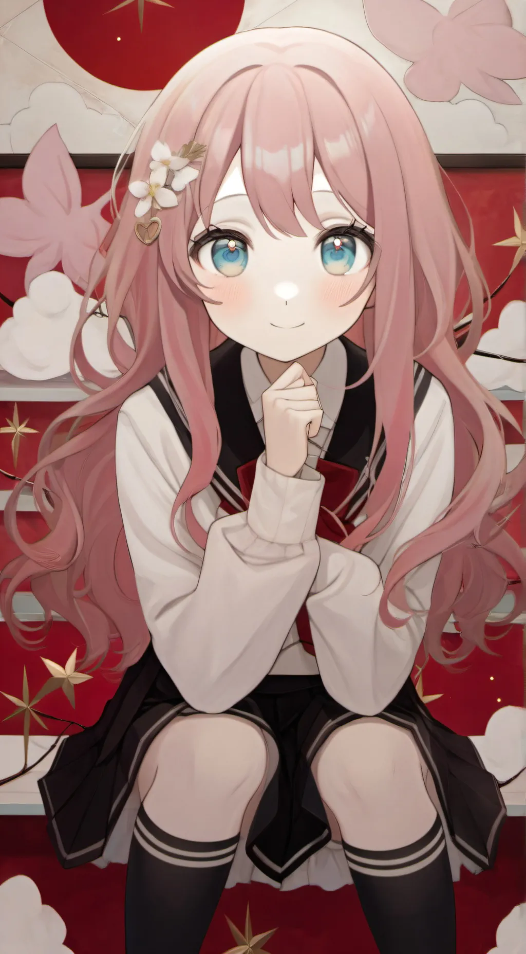 ai character: Shino Uta background