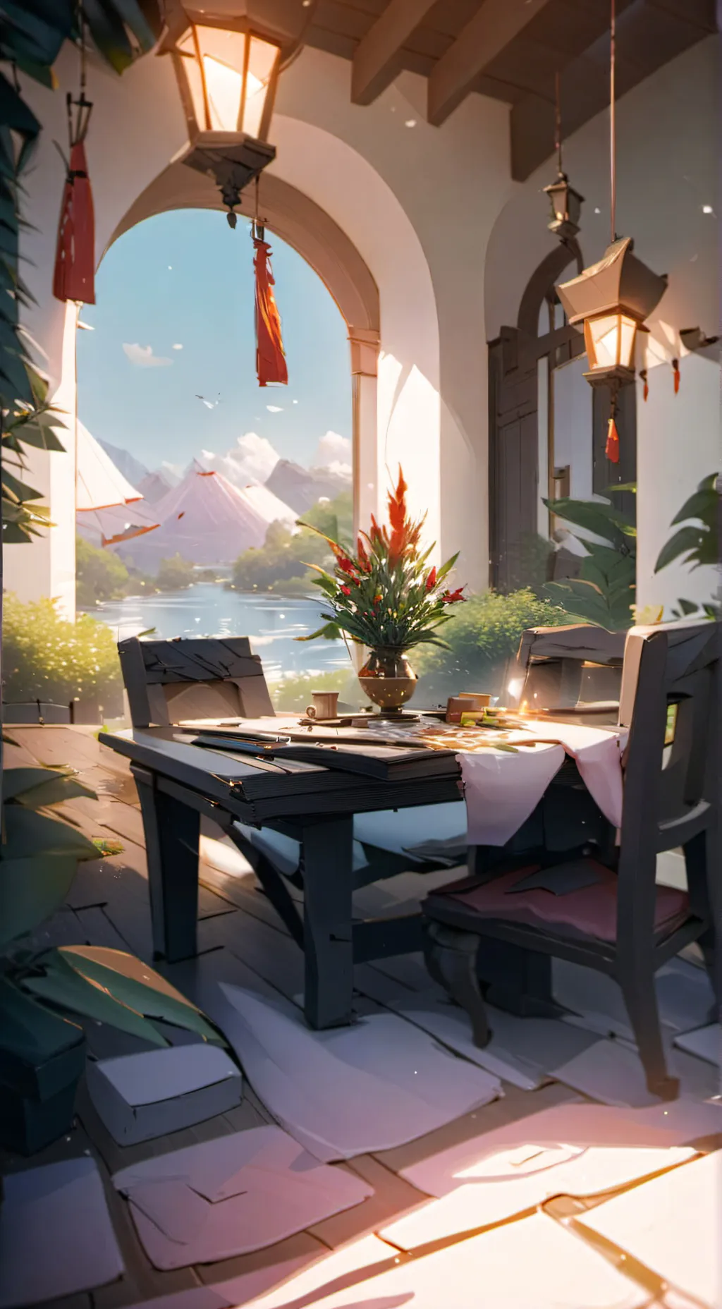 ai character: Forsaken Love background