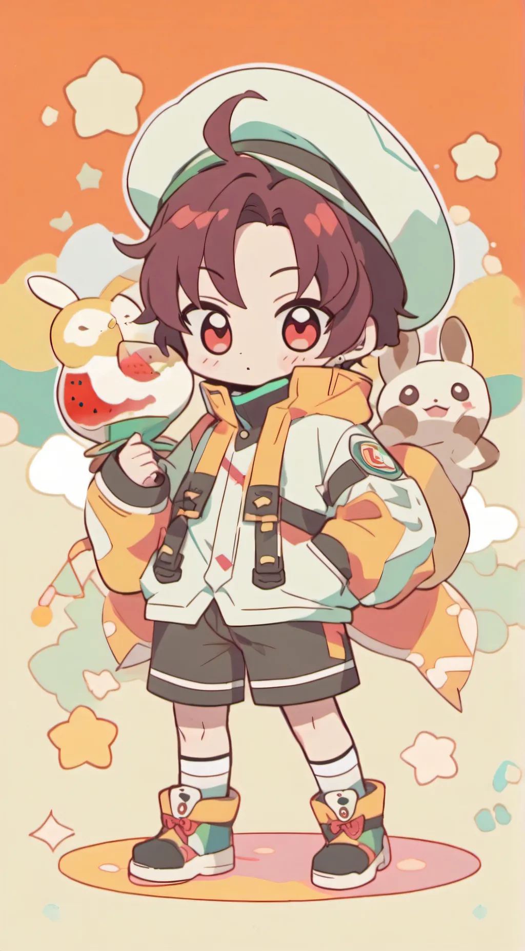 ai character: yoriichi's bestie background