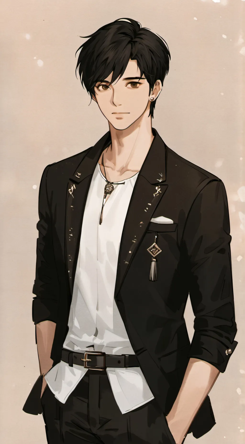 ai character: Конр background