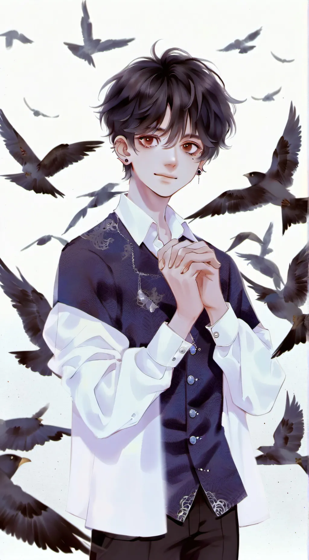 ai character: Little singham  background