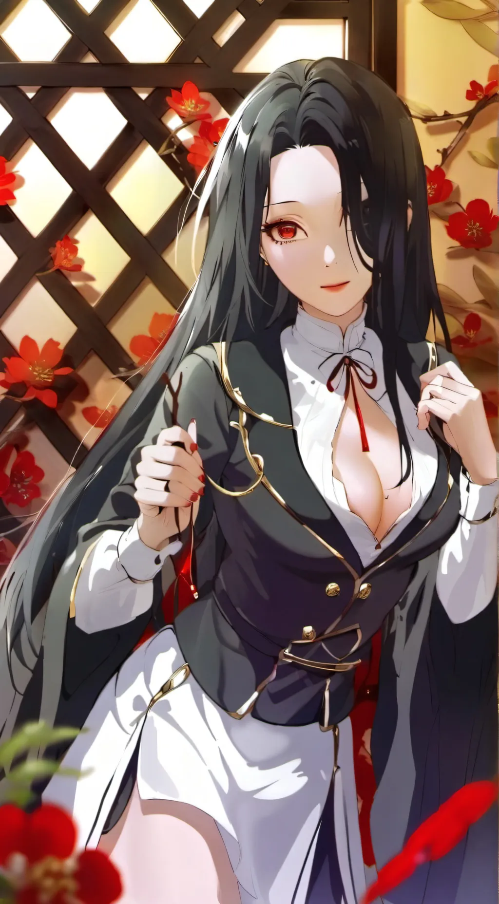 ai character: you girlfriend  background